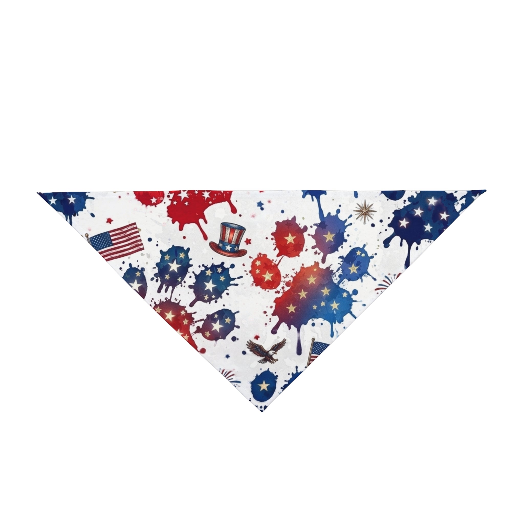 Pet Bandana 4th of July Paw Prints