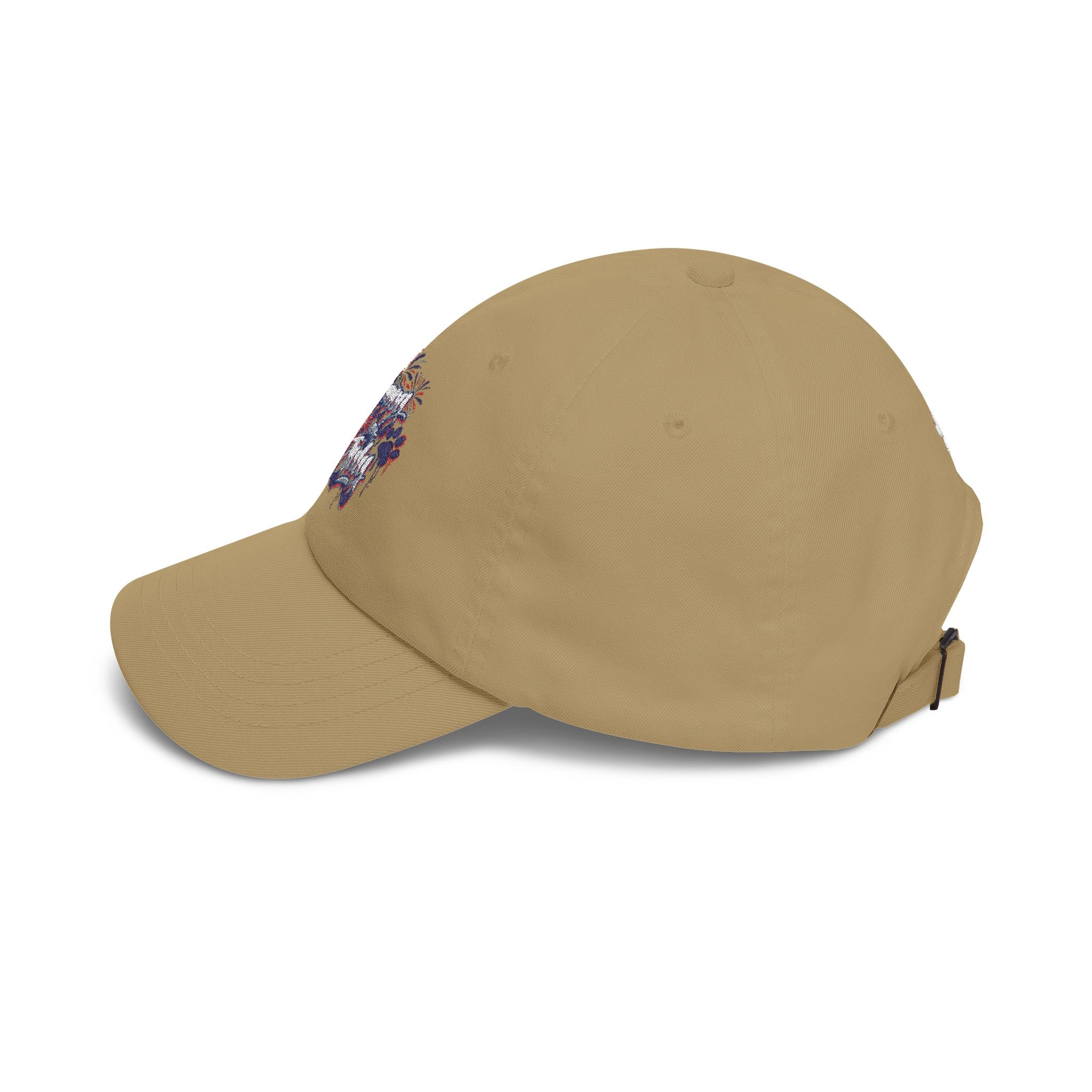 4th of July Dad Cap - 'Happy July' Fireworks Baseball Hat