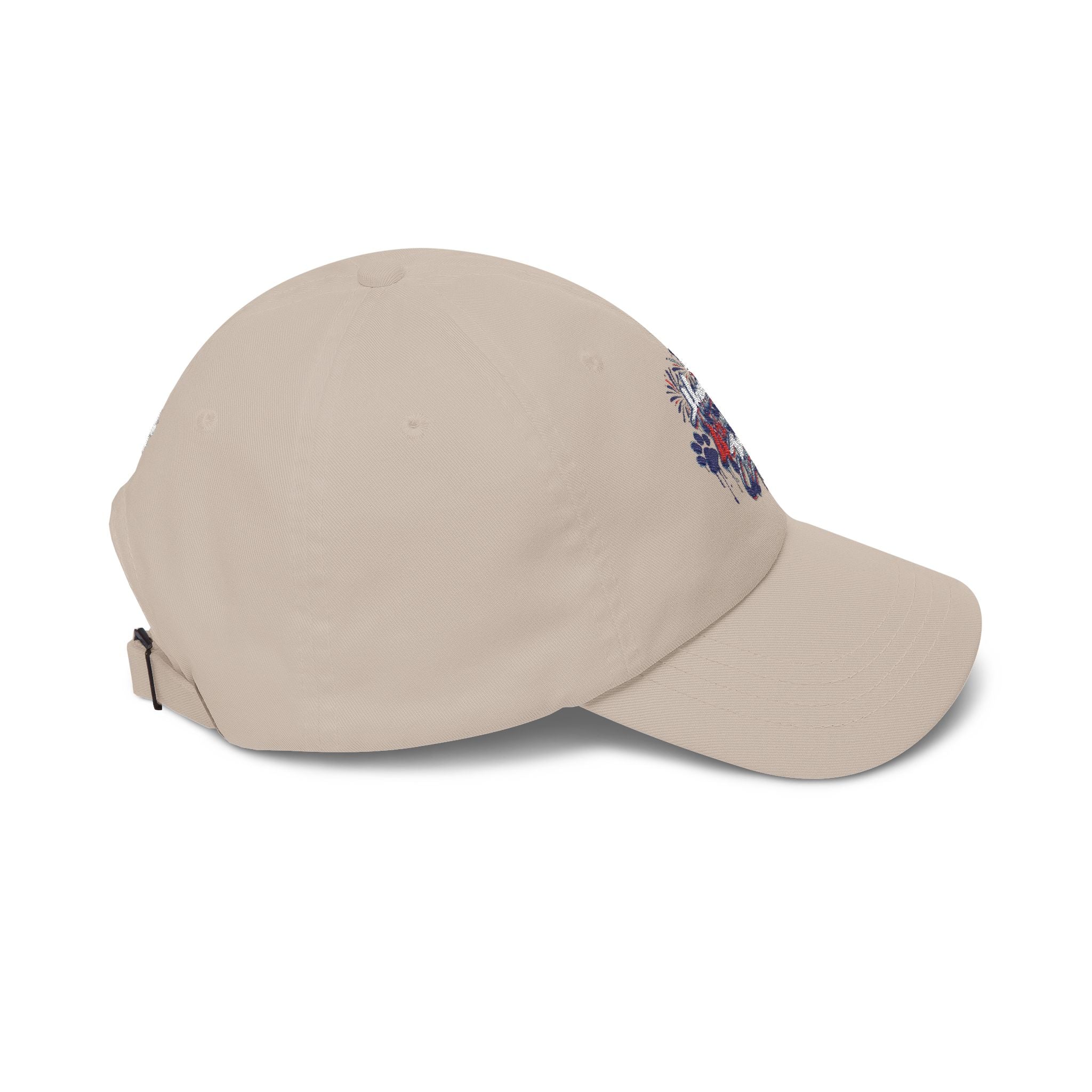 4th of July Dad Cap - 'Happy July' Fireworks Baseball Hat
