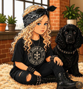 Sacred Paws – Faith-Inspired Digital Art Print